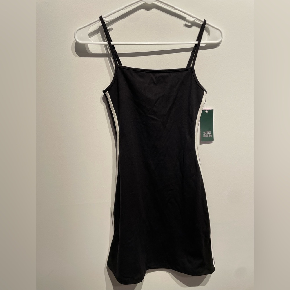 Wild Fable Women's ButterBliss Mini Bodycon Dress Black Size XXS NWT